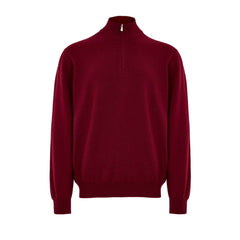 Red Wool Turtleneck