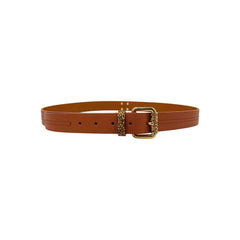 Brown Genuine Leather Women Belt