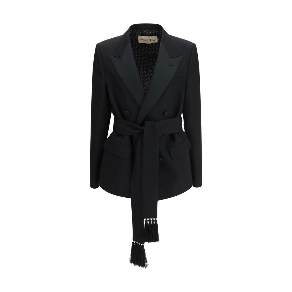 Black Fleece Wool Blazer