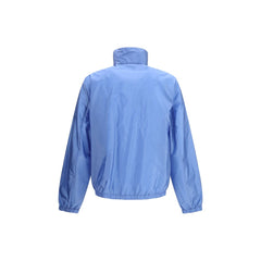 Blue Recycled Polyamide Shell Jacket