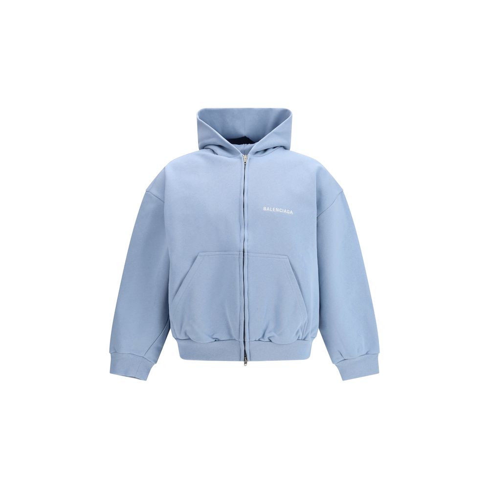 Blue Cotton Sweatshirt