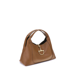 Brown Calf Leather Bos Taurus Handbag