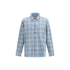 Light Blue Cotton Pattern Shirt
