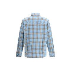 Light Blue Cotton Pattern Shirt