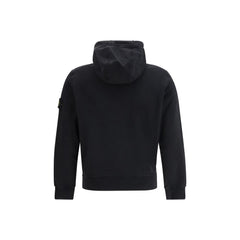 Black Cotton Sweatshirt