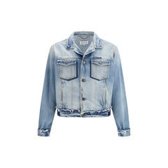 Light Blue Cotton Denim Jacket