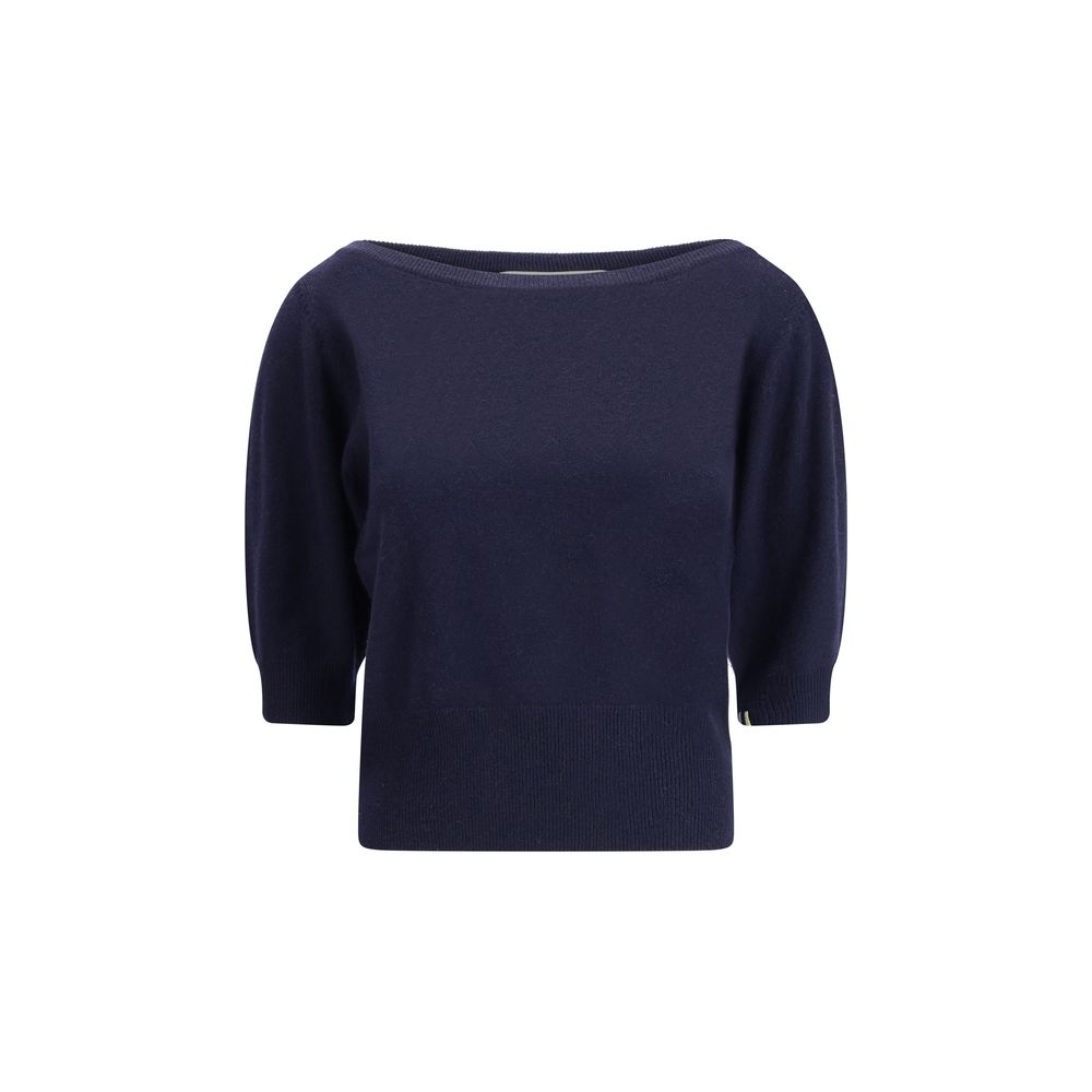Blue Cashmere Sweater
