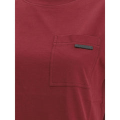 Bordeaux Cotton T-Shirt