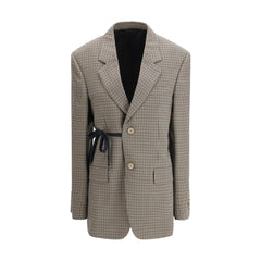 Multicolor Lyocell Coat