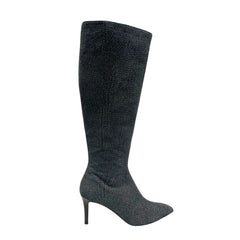Black Genuine Leather Women Boot