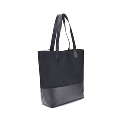 Black Fabric Shoulder Bag