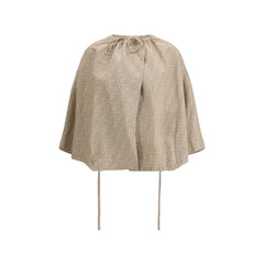 Beige Cotton Cloacks