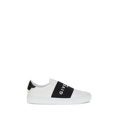 White Calf Leather Bos Taurus Low Top Sneakers