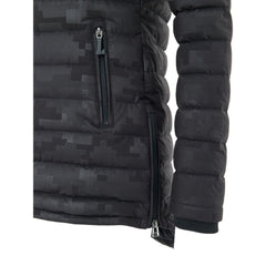 معطف نايلون أسود