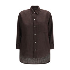 Brown Linen Shirt