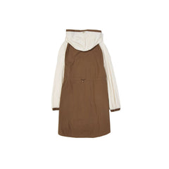 Brown Polyester Coat