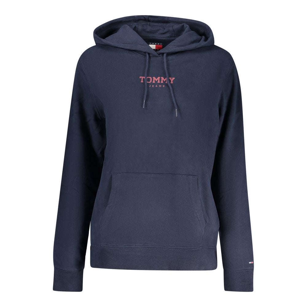 Blue Cotton Women's Hoodie