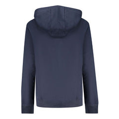 Blue Cotton Women's Hoodie