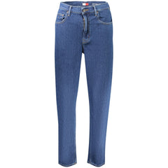 Blu Cotton Women Jeans