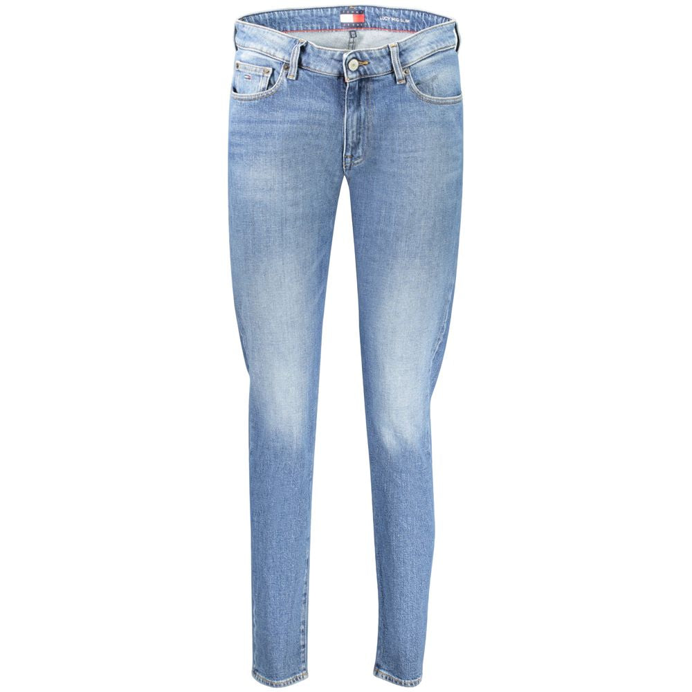 Blue Cotton Women's Slim Jeans