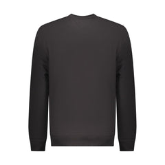 سويت شيرت قطن أسود للرجال