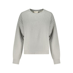 Grigio Cotton Women Sweatshirt