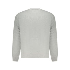 Gray Cotton Men's Sweatshirt
