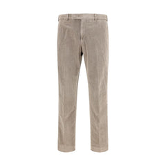 Beige Cotton Pants