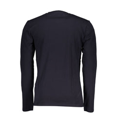 Blu Cotton Men T-Shirt