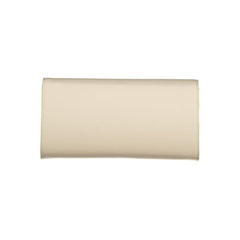 Beige Polyurethane Women Wallet