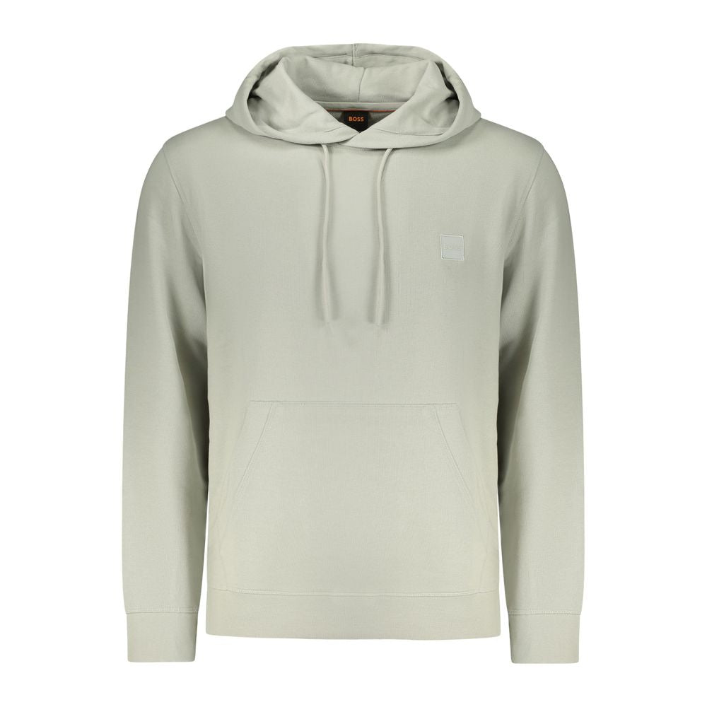 Grigio Cotton Men Sweatshirt