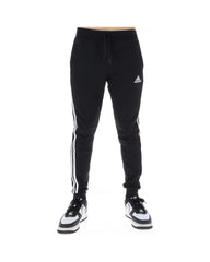 Black Cotton Athletic Pants