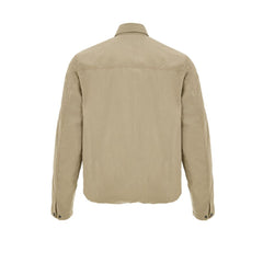 Beige Polyester Coat