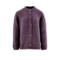 Bordeaux Wool Cardigan