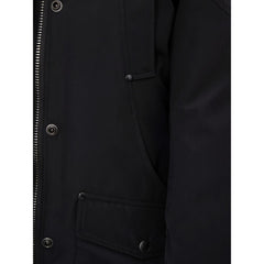 Black Cotton Coat
