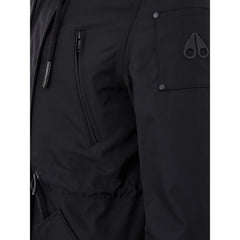 سترة قطنية سوداء