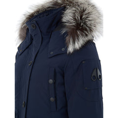 Blue Cotton Parka