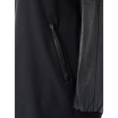 سترة قطنية سوداء