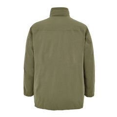 Green Polyester Coat