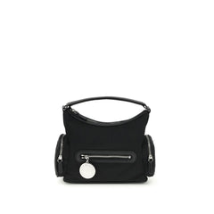 Black Other Fibres Shoulder Bag