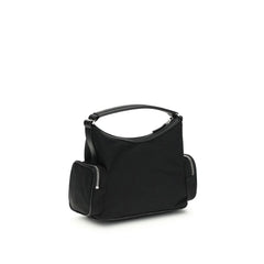 Black Other Fibres Shoulder Bag