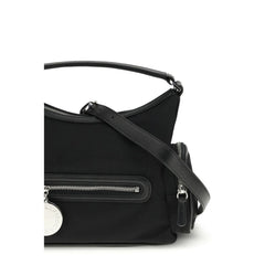 Black Other Fibres Shoulder Bag