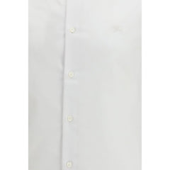 White Cotton Dress Shirt