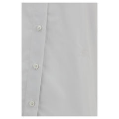 White Cotton Dress Shirt
