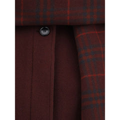 Bordeaux Wool Coat