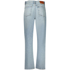 Azzurro Cotton Women Jeans