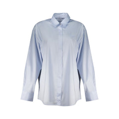 Azzurro Cotton Women Shirt