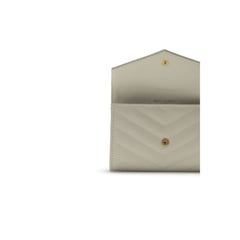 محفظة بوس توروس من جلد العجل البيج