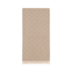 Beige Wool Scarf