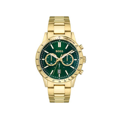 Gold Stainless Steel Dress Watch